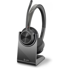HP Poly Voyager 4300 UC Series 4320 Headset con estación de carga