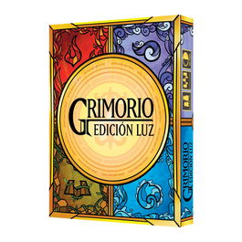 Reversal Games Grimorio Edición Luz RGTO01ES - Juego de Mesa de Cartas Mágico, 2-4 Jugadores, 30 Min, Edad +14, Idioma Español
