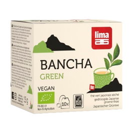 Lima Té Verde Bancha Bio Bolsitas 10 filtros