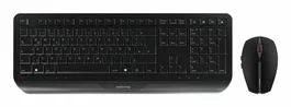Cherry GENTIXB Conjunto de Teclado y Ratón Negro