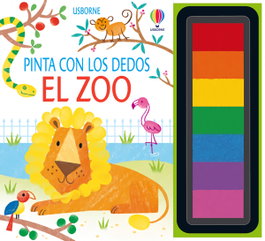 USBORNE, ZOO PINTA CON DEDOS