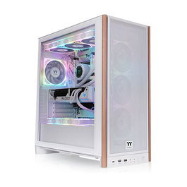 Thermaltake S370 WS Midi Tower Blanco con Vidrio Templado - ATX, EATX, Micro-ATX, Mini-ITX, SPCC, Juego