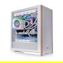 Thermaltake S370 WS Midi Tower Blanco con Vidrio Templado - ATX, EATX, Micro-ATX, Mini-ITX, SPCC, Juego