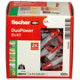 Fischer DuoPower 8 x 40 mm, Caja de 100 uds. de tacos de expansión universales