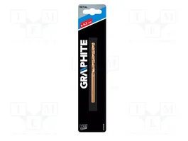 GRAPHITE Broca para metal de acero rápido al cobalto HSS-Co Ø 4,2 mm
