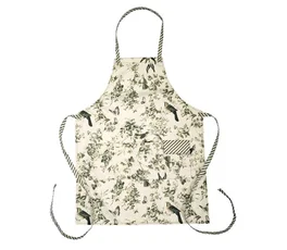 DKD Home Decor Delantal Algodón Crudo 73x58x100