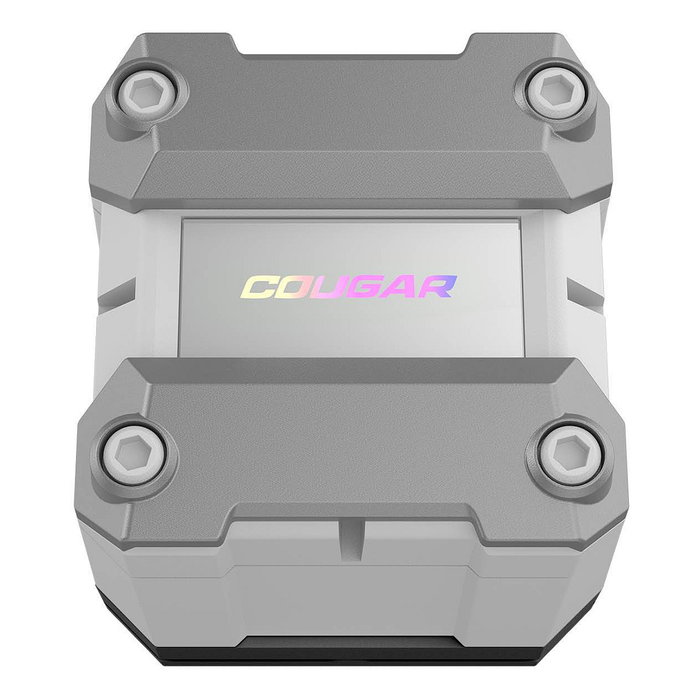 Cougar Poseidon Ultra 240 Refrigeración Líquida CPU, ARGB, Blanco, Radiador 240mm