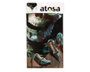 Atosa Mantel Halloween Terrorífico Calaveras Negro Decorativo