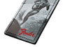 Fender Etiqueta de equipaje surfer vintage negro