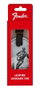 Fender Etiqueta de equipaje surfer vintage negro