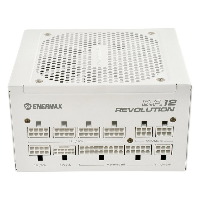 Enermax Revolution D.F.12 ETV850G-W Fuente de Alimentación 850W 80 PLUS Gold ATX 3.1 Totalmente Modular Blanca