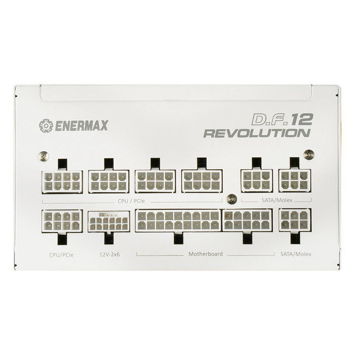 Enermax Revolution D.F.12 ETV850G-W Fuente de Alimentación 850W 80 PLUS Gold ATX 3.1 Totalmente Modular Blanca