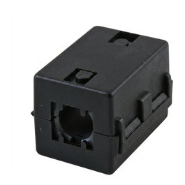 EFB Elektronik Núcleo de ferrita 71506.1, 10,0mm, negro, esquinado