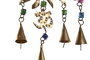 DKD Home Decor Decoracion Colgante Indio Dorado Metal 66 x 33 x 1 cm (4 Unidades)