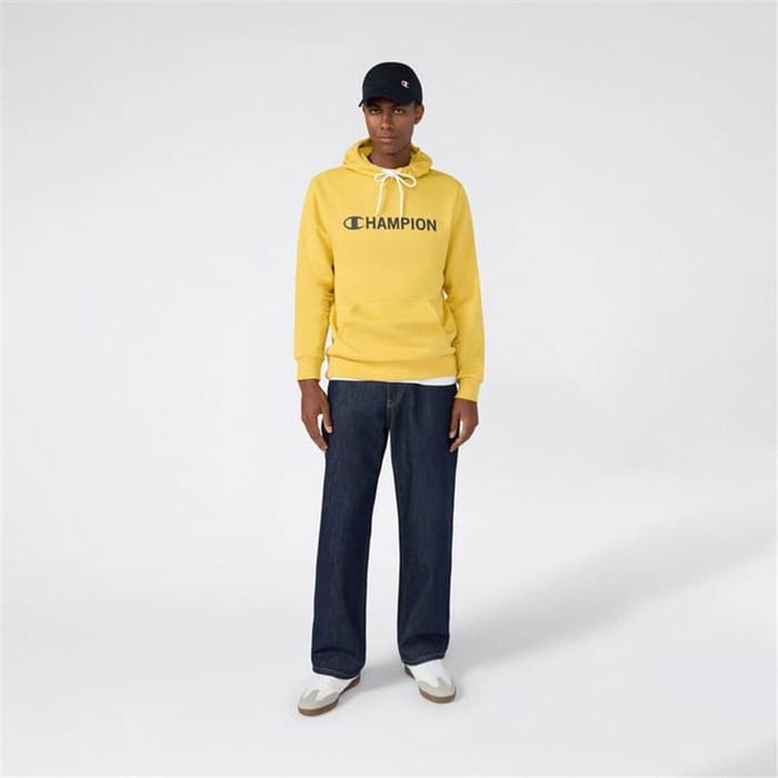 Sudadera con Capucha Hombre Champion Graphic Shop Amarillo 6-7 Años
