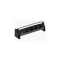 Bachmann DESK 1 Regleta con 3 salidas Schuko y cable de 3 m