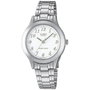 Casio LTP-1128A-7B con esfera blanca y correa gris
