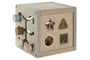 DKD Home Decor Cubo de Actividades Multicolor en Madera y Metal