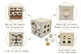 DKD Home Decor Cubo de Actividades Multicolor en Madera y Metal