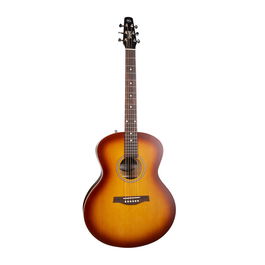 Seagull Entourage Mj Rustic Burst Guitarra Acústica Mini-Jumbo con Graves Profundos y Medios Contundentes
