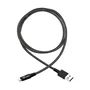 Tripp Lite Cable USB-A a Lightning M100-003-HD de 0.9 m (3 pies) Negro, Certificado MFi, para servicio pesado con fibra Kevlar, Compatible con iPhone 5 al X, iPad, iPod
