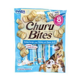 Churu Vet Dog Bites Receta De Pollo Con Queso 1 Bolsa De 8 Stick