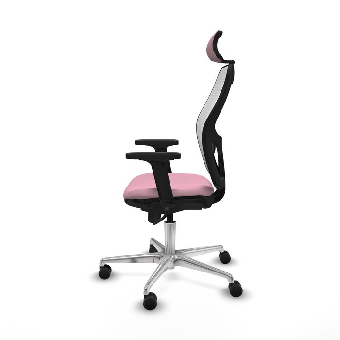 PIQUERAS Y CRESPO Silla de oficina Jorquera Rosa y Blanco PIQUERAS Y CRESPO Silla de oficina Jorquera Rosa y Blanco
