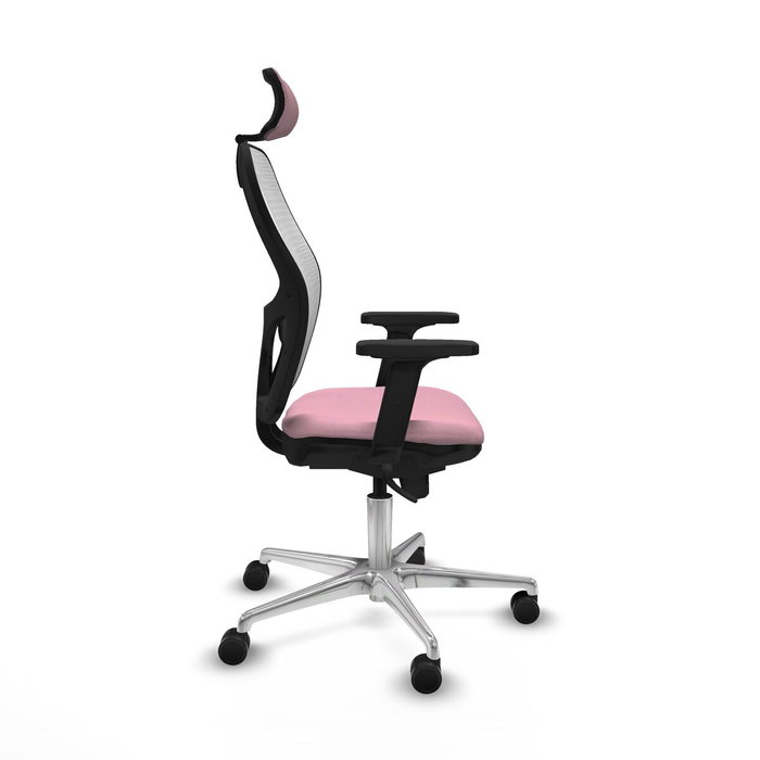 PIQUERAS Y CRESPO Silla de oficina Jorquera Rosa y Blanco PIQUERAS Y CRESPO Silla de oficina Jorquera Rosa y Blanco