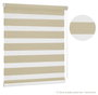 DKD Home Decor Estor DIA-NOCHE Marrón 120x190 cm