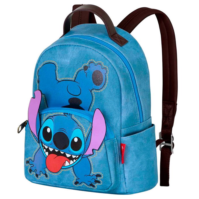 Karactermania Mochila Heady 2.0 Lilo y Stitch Azul 24,5 x14 x29 cm