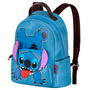 Karactermania Mochila Heady 2.0 Lilo y Stitch Azul 24,5 x14 x29 cm