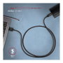Axagon BUCM3-AM10AB Cable USB-C a USB-A 3.2 Gen 1, 1m, negro