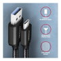 Axagon BUCM3-AM10AB Cable USB-C a USB-A 3.2 Gen 1, 1m, negro