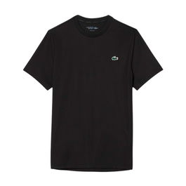 Camiseta de Manga Corta Hombre Lacoste Core Performance Negro M