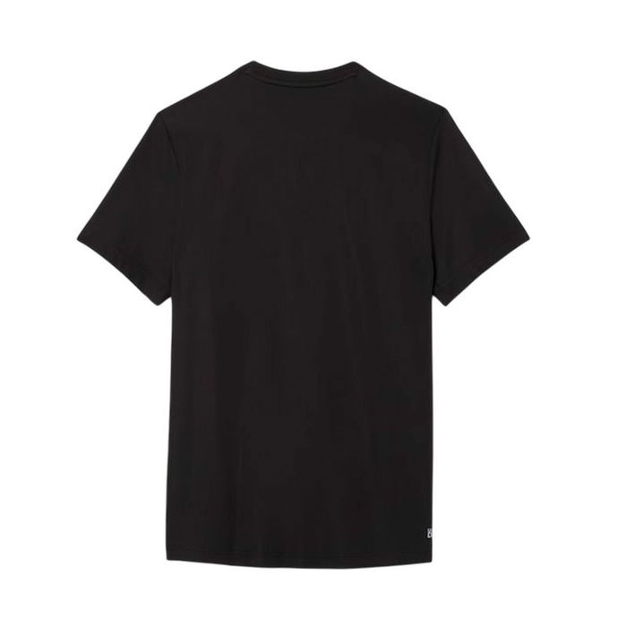 Camiseta de Manga Corta Hombre Lacoste Core Performance Negro M