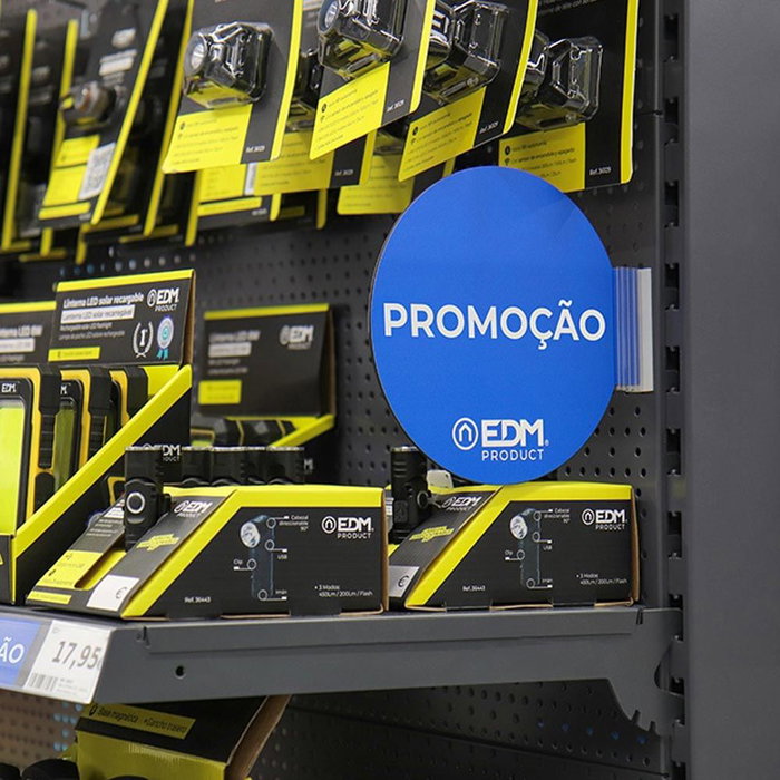 Edm Display Promoción "promoção" Portugués ø 20cm Soporte Adhesivo 02942 Edm Display Promoción "promoção" Portugués ø 20cm Soporte Adhesivo 02942