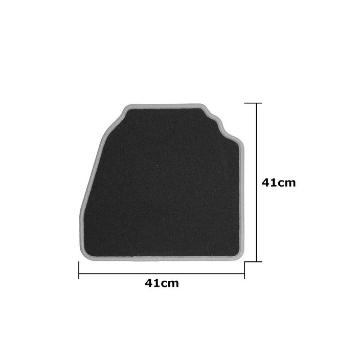 OCC Design Alfombrilla a Medida Lancia Lybra (1999-2005) 5Pz con Ribete Rojo