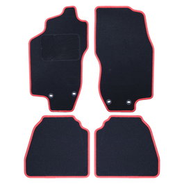 OCC Design Alfombrilla a Medida Lancia Lybra (1999-2005) 5Pz con Ribete Rojo