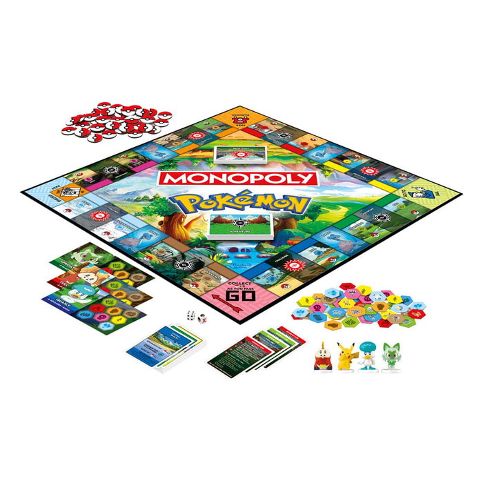 Hasbro Monopoly Edición Pokémon Inglés Hasbro Monopoly Edición Pokémon Inglés