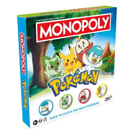 Hasbro Monopoly Edición Pokémon Inglés