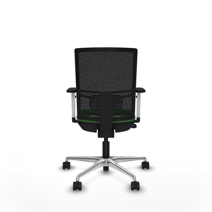 PIQUERAS Y CRESPO Silla de oficina Yunquera con mecanismo Sincro/Traslack, Verde y Negro PIQUERAS Y CRESPO Silla de oficina Yunquera con mecanismo Sincro/Traslack, Verde y Negro