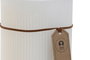DKD Home Decor Vela de Cera de Parafina Algodón Blanca