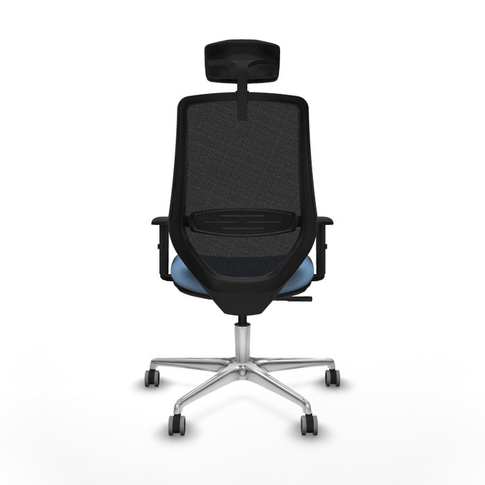 PIQUERAS Y CRESPO Silla de oficina Mardos con mecanismo Sincro, Azul cielo y Negro PIQUERAS Y CRESPO Silla de oficina Mardos con mecanismo Sincro, Azul cielo y Negro