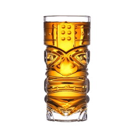 Hermia Set de Copas de Cóctel de Vidrio Transparente, Capacidad 420 ml, Tamaño 16 x 7.3 cm
