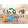 Playmobil 71295 Wiltopia Fotógrafo de animales con cebras y disfraz
