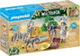 Playmobil 71295 Wiltopia Fotógrafo de animales con cebras y disfraz