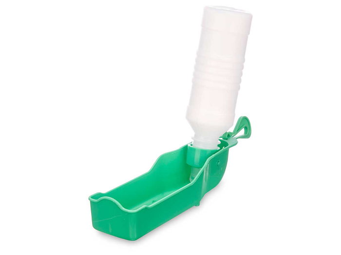 Mascow Botella 250ml Mascota Surtidos Plástico Colores Azul Rosa Verde 5.5x25x5.5 cm (Set de 24)