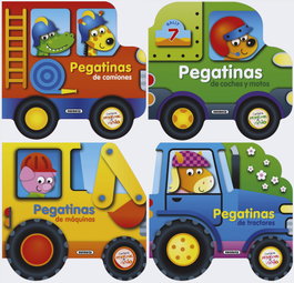 Construye vehículos con pegatinas de vinilo, Jordi Busquets - Susaeta Ediciones