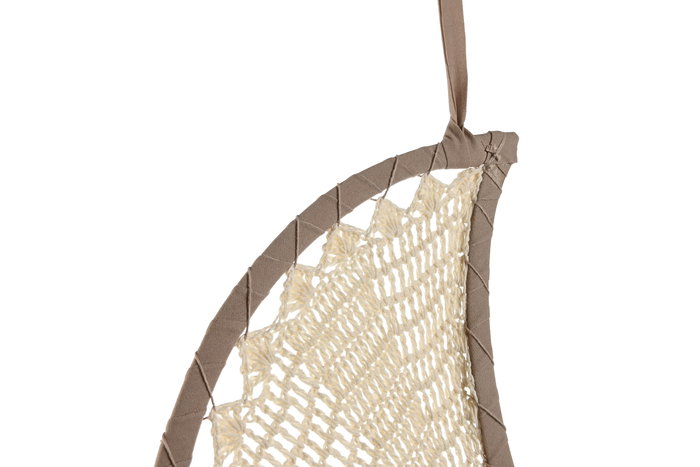 DKD Home Decor Atrapasueños Blanco Natural Poliéster Pluma 95 x 35 x 1 cm (4 Unidades)