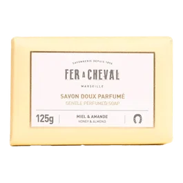 Fer A Cheval Jabon Solido Perfumado Almendras Y Miel 125 G Hidratante Piel Sensible